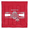 NCAA Ohio State Buckeyes Comforter & Pillow Sham Set - 4 of 4