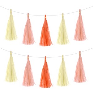 Unique Bargains Garland DIY Decoration Tassel Garland Banner 30 Pcs - 1 of 4