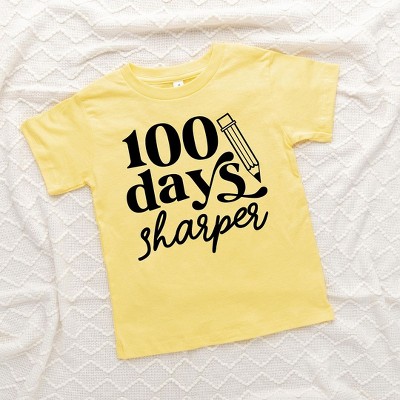 The Juniper Shop 100 Days Sharper Toddler Short Sleeve Tee