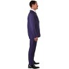 HalloweenCostumes.com Plus Size Mens Gomez Addams Costume with Jacket,  Tie, and Mustache | The Addams Family | 1960s Halloween Outfit - 3 of 4