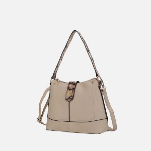 MKF Collection Ezra Snake Embossed Shoulder Trendy Bag by Mia K - 1 of 4