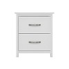 Galano Layton 2-Drawer Nightstand Effortless Assembly (Set of 2) - 19.1''W x 15.7''D x 21.9''H - 3 of 4