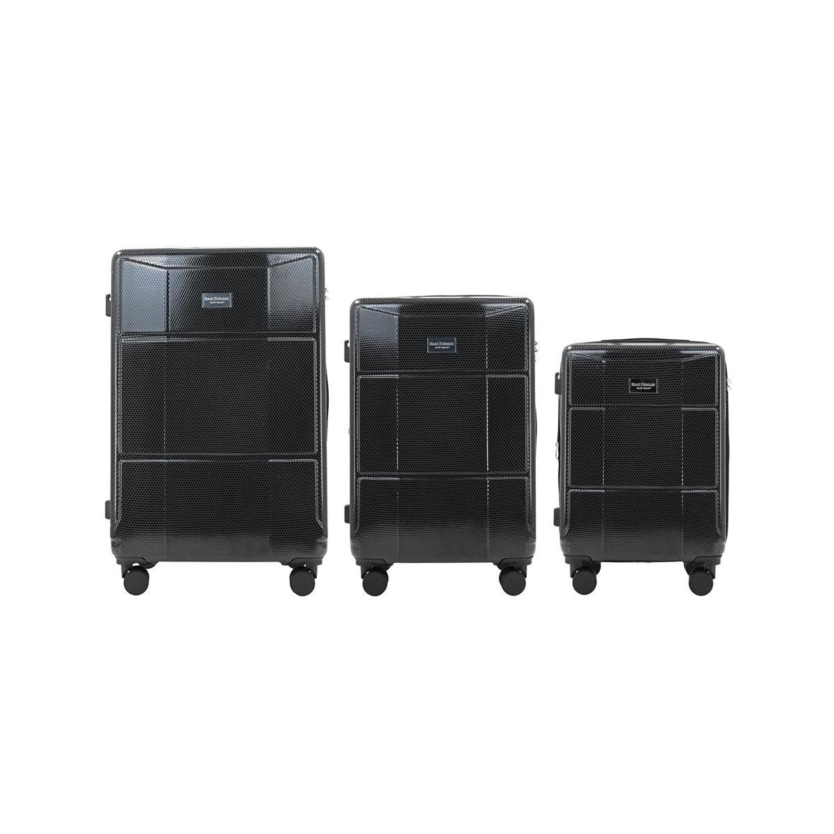 Isaac Mizrahi Aero 3-Piece Expandable Hardside Lightweight Luggage Set with 360 Spinner Wheels & Combo Lock - thumbnail 3