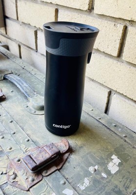 Contigo Autoseal West Loop Stainless Steel Coffee Travel Mug, Black, 16 oz