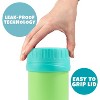 Bentology Stainless Steel Insulated Lunch 13 oz Jar – Leak-Proof Storage Container for Hot & Cold Food - BPA Free - Fits Most Lunch Boxes - Teal Green - 2 of 3
