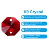 Unique Bargains Crystal Pendants Octagon Beads for DIY Lamp Arts Crafts Decoration 60 Pcs - 3 of 4
