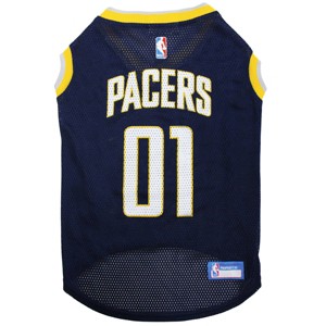 NBA Indiana Pacers Pets Basketball Mesh Jersey - 1 of 4