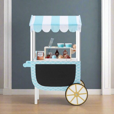 Teamson Kids My Little Helper Ice Cream Cart Accessory Set - 33pc