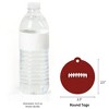 Big Dot of Happiness End Zone - Football - Baby Shower or Birthday Party Favor Gift Tags (Set of 20) - 3 of 4
