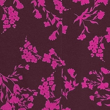 lush burgundy wildflowers