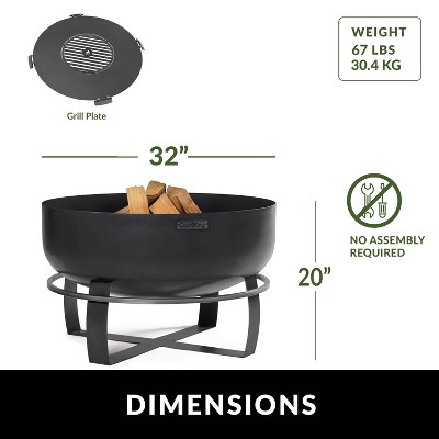 Viking 32" XXL Fire Pit - Thumbnail 4