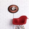 College Football Pigskin Design Oval Slimline Lighted Wall Sign - 4 of 4