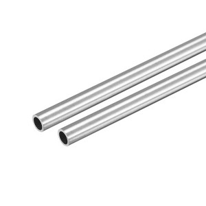 Unique Bargains 304 Stainless Steel Corrosion Resistant Round Industry Tube 2 Pcs - 1 of 4