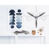3-Blade Aluminum Propeller 24" H – Nickel Finish – Aviation Wall Decor By Old Modern Handicrafts - 4 of 4