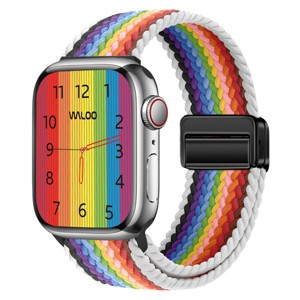 Waloo Braided Nylon Magnetic Loop Band For Apple Watch - 1 of 3