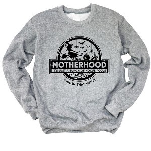 Simply Sage Market Women's Graphic Sweatshirt Motherhood Hocus Pocus - 1 of 4