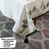 Folkulture Christmas Tablecloth or Dining Table Cover, 60 x 84 Inch, 100% Cotton Rectangle Tablecloth for Christmas Décorations (A Christmas Story) - 3 of 4