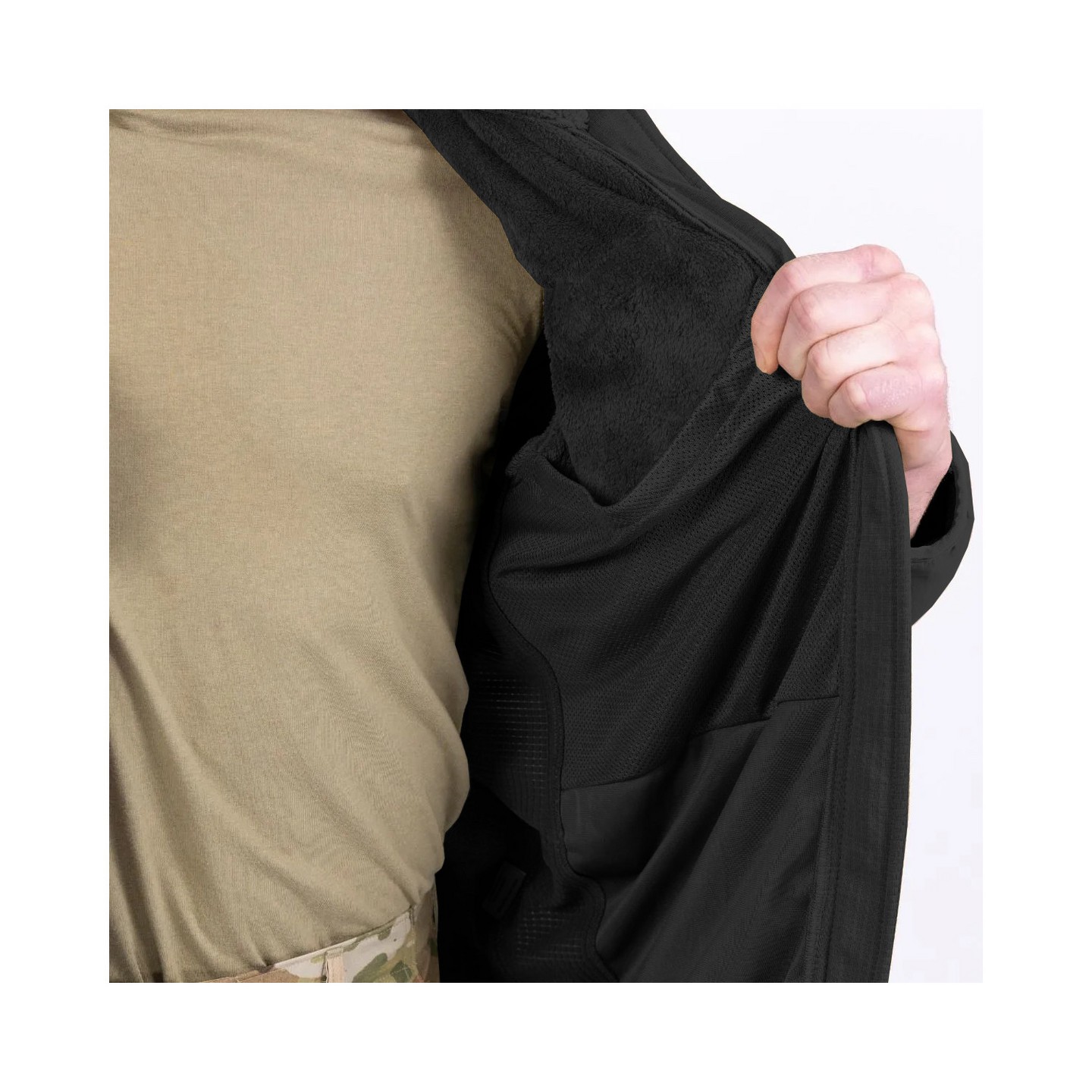 Мужские куртки Propper Gen III 100% Poly Fleece Jacket,Olive,M-R — фото 3