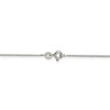 Black Bow Jewelry 1mm, Sterling Silver Solid Open Curb Chain Necklace - 4 of 4