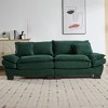 CAVINAS Corduroy Sofa Sleeper Couch, Upholstered Loveseat Sofa with Pillows, for Bedroom, Living Room, Apartment, Office - 3 of 4