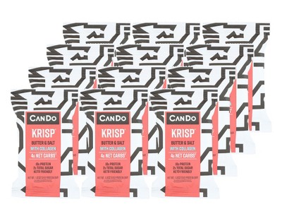 Can Do Keto Krisp Butter & Salt With Collagen Protein Bar - 12 bars, 1.8 oz