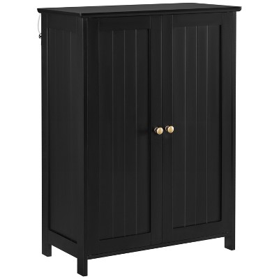 Yaheetech Free-Standing Bathroom Cabinet with Adjustable Shelves