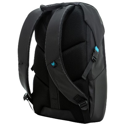 Acer Predator Lite Backpack - Fits 15.6" Laptops Lightweight 1680D Ballistic Polyester Ventilated Mesh Back Adjustable Straps Water Resistant Zippers — фото 5