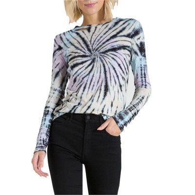 n:philanthropy Womens Link Tie-Dye Basic T-Shirt