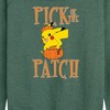 Women's - Pokémon - Pick Of The Patch Lightweight French Terry Wide Neck Long Sleeve Shirt - 2 of 4