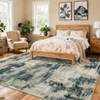 Area Rug Living Room Rug: Washable Modern Abstract Soft Thin Rug Indoor Floor No Slip Stain Resistant Carpet - 2 of 4