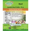 Larissa Veronica Basil Sumatra Decaf Coffee (Gourmet, Naturally Flavored, Whole Coffee Beans) (16 oz, ZIN: 547040) - 2 of 4