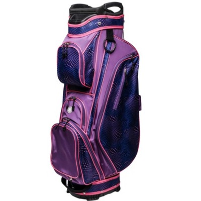 Glove It Golf Ladies Lightweight Cart Bag 6lbs, 15-way Divider, 9 Pockets - Digital Dusk