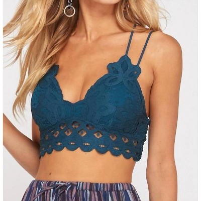 Women's Lace Padded 2 Strap Bralette - WISHLIST