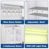 Aheaplus Wine Bar Cabinet with LED Light and Power Strip - 4 of 4