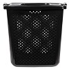 2.5 Xl Bushel Lidded Hamper Black - Room Essentials™ : Target