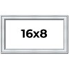 PosterPalooza | Panoramic Classic Silver Picture Frame - UV Acrylic, Foam Board Backing, Hanging Hardware - 2 of 4