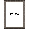 PosterPalooza | 17x24 Modern Bamboo Picture Frame, UV Acrylic, 5 Finishes - 2 of 4