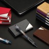 Unique Bargains Business Luxury PU Leather Name Card Case with Magnet 10 Pcs - 2 of 4