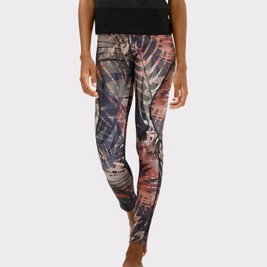 Women's Palm Print Leggings - LASCANA - 1 of 4