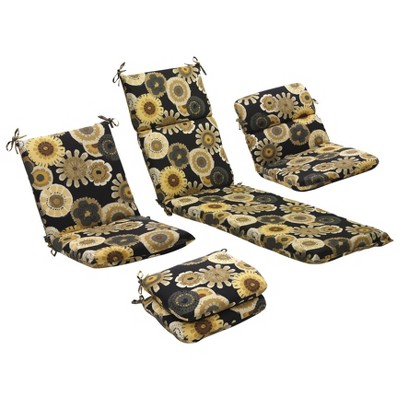 Crosby Floral Outdoor Patio Cushion Collection - Pillow Perfect