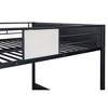 Full Over Full Metal Bunk Bed with Ladder for Bedroom - 3 of 4