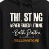 Women's - Yellowstone - The Sting Never Fades Cropped Graphic Hoodie - 2 of 4