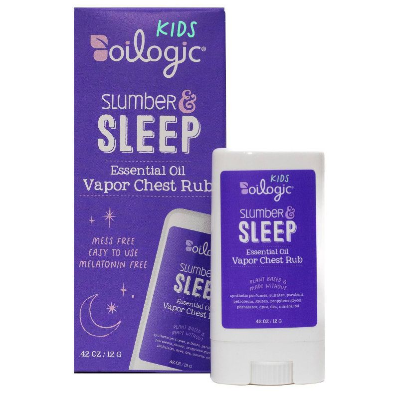 Oilogic Slumber &#38; Sleep Vapor Chest Rub - 0.4 fl oz, 2 of 10