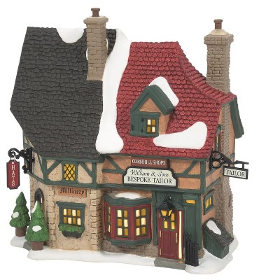 Department 56 Department 56 Lighted Dicken's Village Christmas Carol Cornhill Shops #6011402