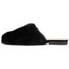 Journee Collection Women's Faux Fur Evelin Mule - 2 of 4