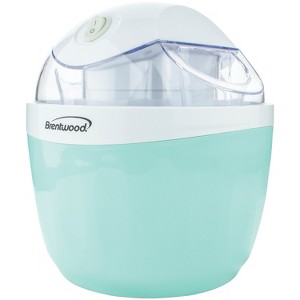 Brentwood 1-Qt. Ice Cream and Sorbet Maker in Blue - 1 of 4