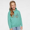 The Juniper Shop Deer Snowman Scene Youth Graphic Hoodie - 2 of 3