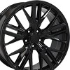 OE Wheels LLC CV25-20085-5120-35B Black Wheel Painted (20 x 8.5 inches /5 x 120 mm, 35 mm Offset) - 3 of 3