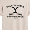 Women's - Yellowstone - Sone Dutton Arrows Oversized Graphic T-Shirt - 2 of 4