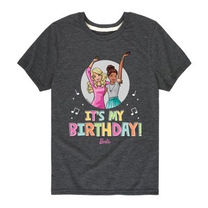 Boys' - Barbie - Its My Birthday Short Sleeve Graphic T-Shirt - 1 of 3
